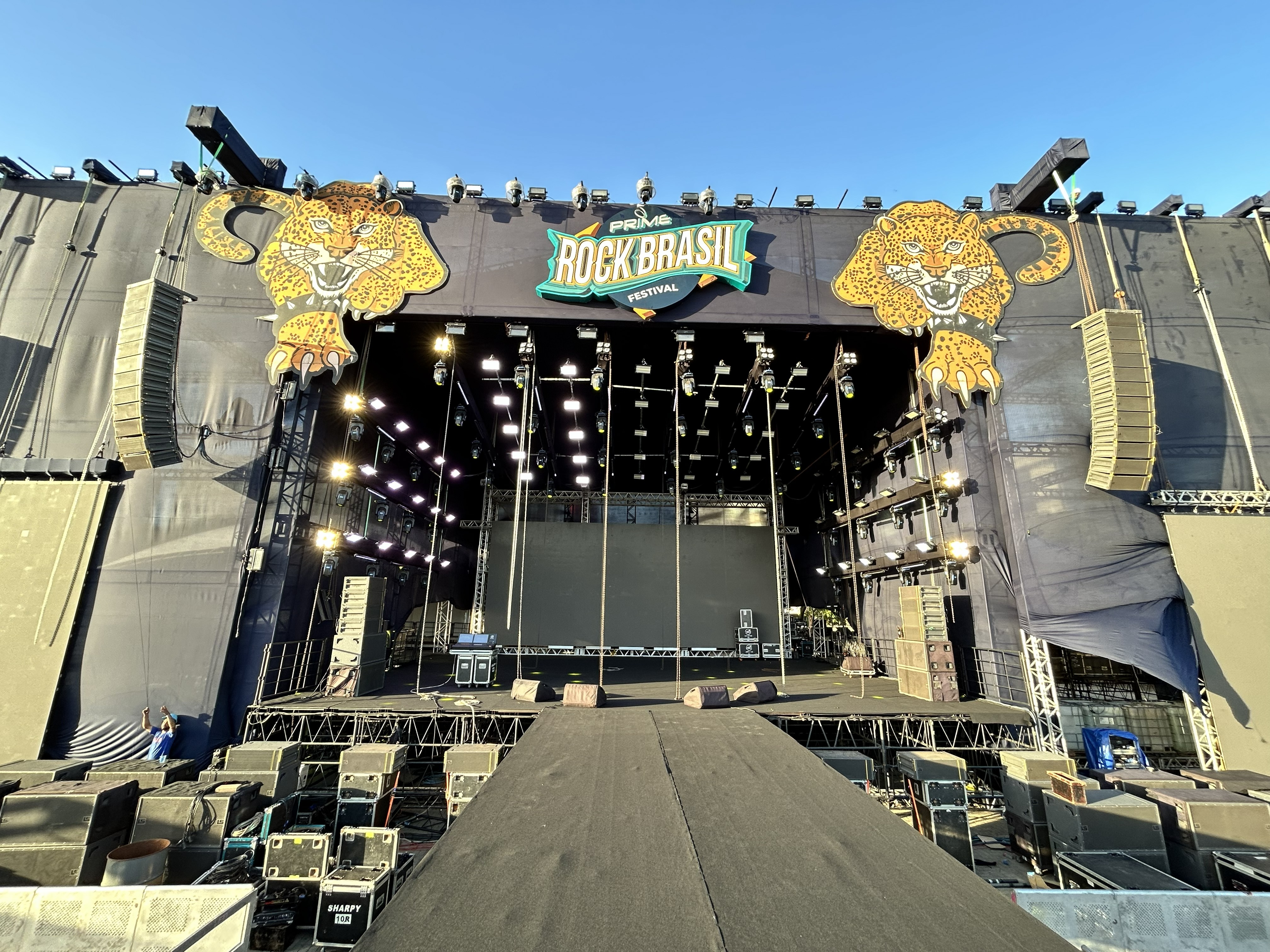 Montagem de palco