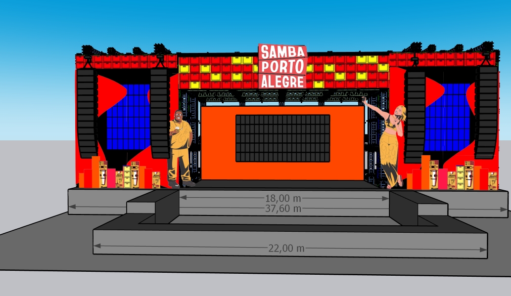 Montagem de palco