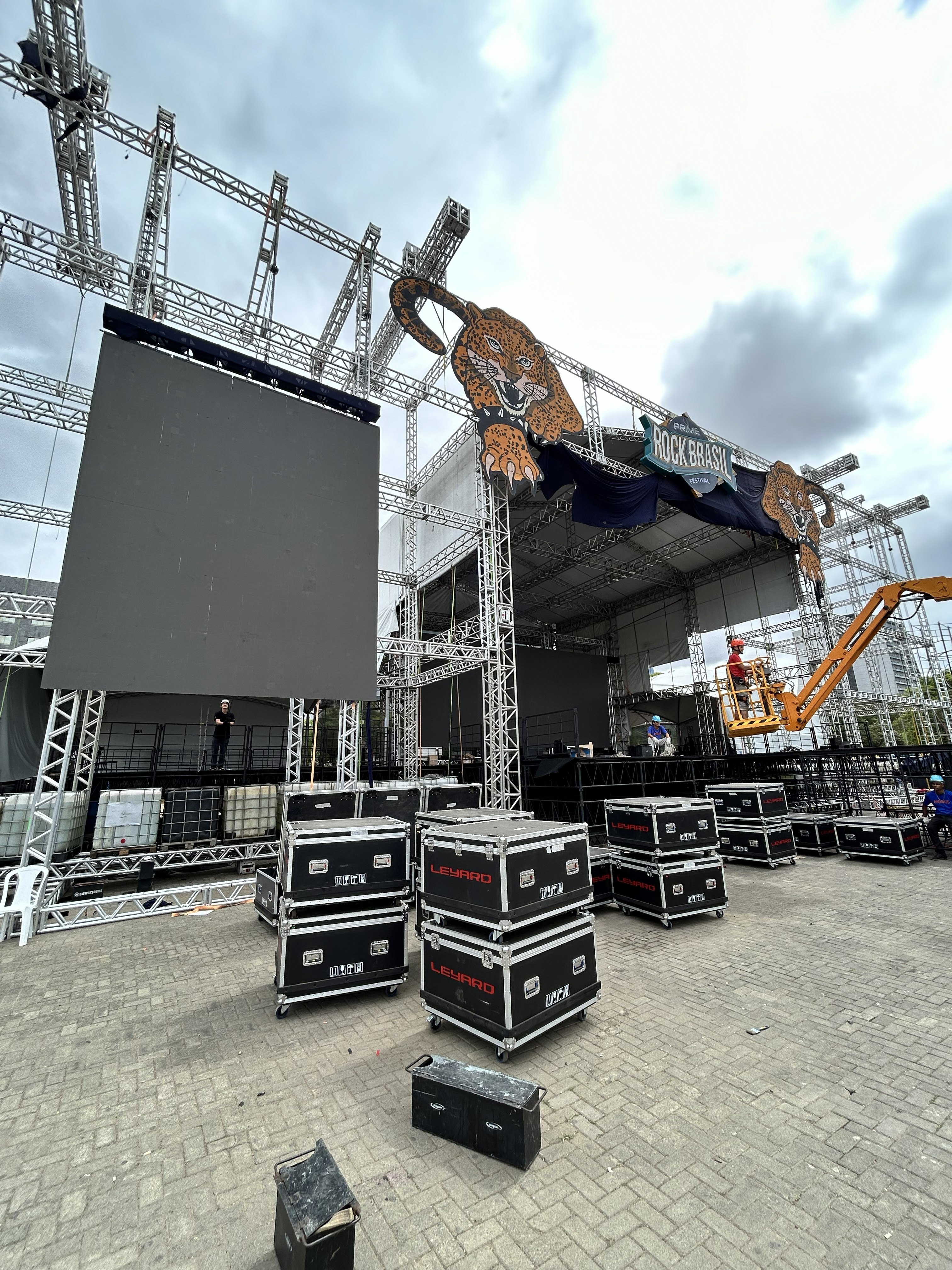 Montagem de palco